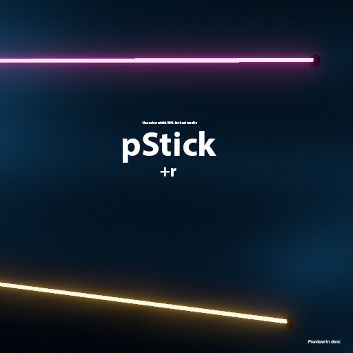 pStick+r