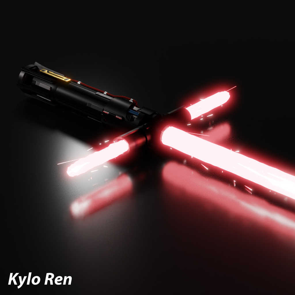 kylo Ren's Lightsaber TFA TLJ Replica