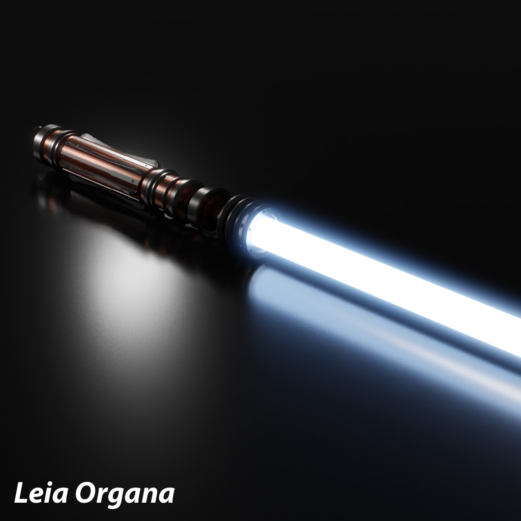 Leia Organa's Lightsaber TROS Replica