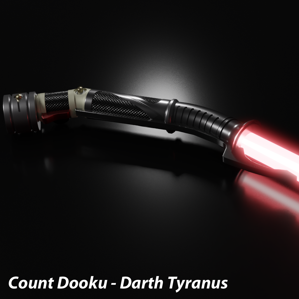 Count Dooku - Darth Tyranus's Lightsaber ROTS Replica
